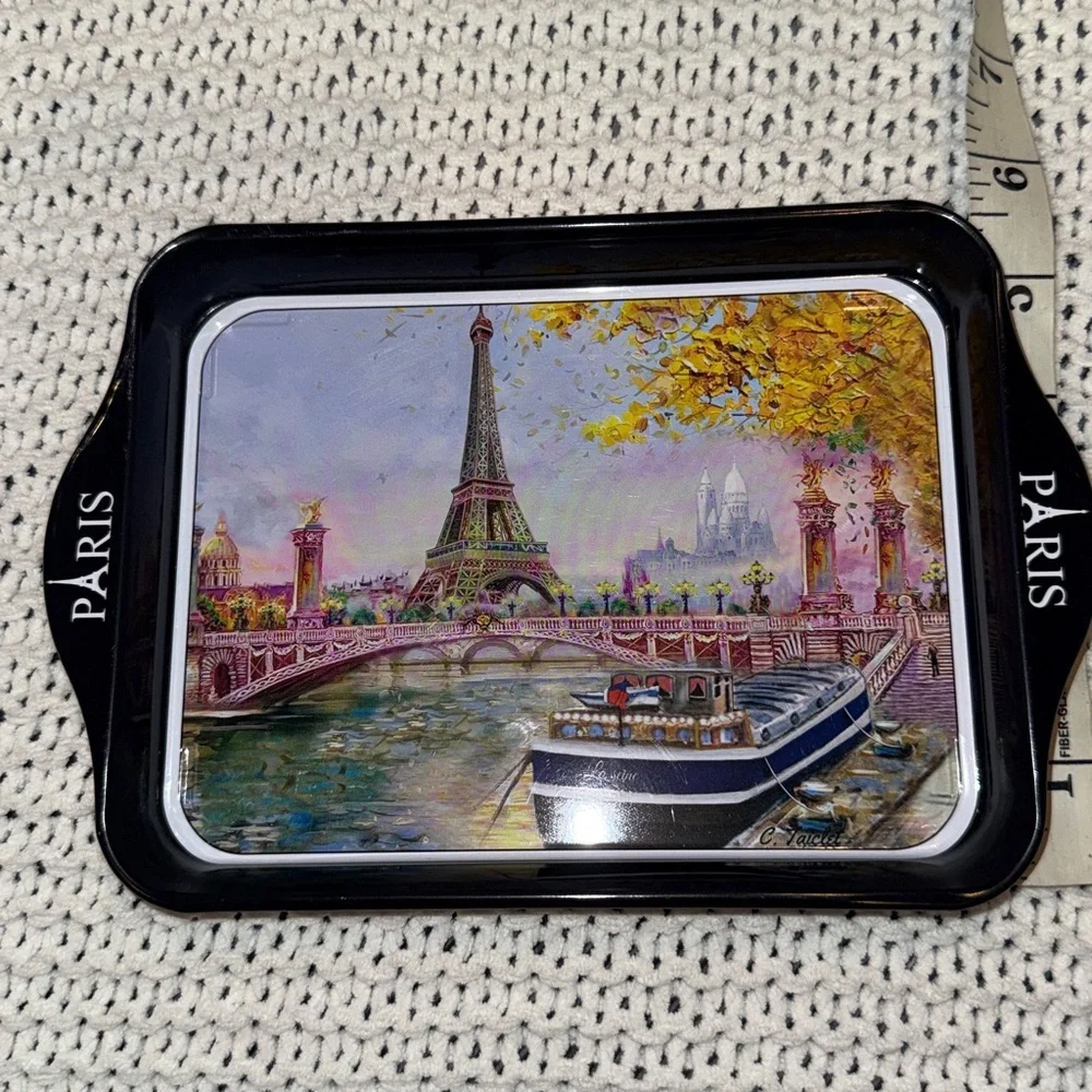 Paris portrait mini tray